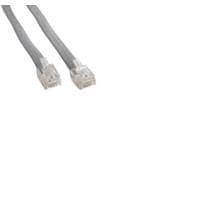 Amphenol Cables on Demand MP-5FRJ12STWS-002 ເຄື່ອງສາຍ Ethernet / ເຄື່ອງສາຍເຄືອກຂ່າຍ FLAT CBL(6X6) RJ12 STRAIGHT2 ft