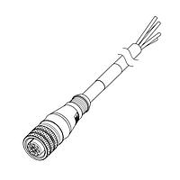 Molex 1200651820 ເສັ້ນສາຍເຊນເຊີ / ເສັ້ນສາຍອັກຊັເຕວ MIC 8P FP 30M PUR DC