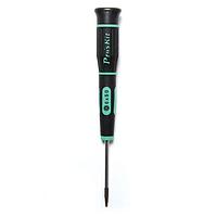 Proskit SD-081-T6H Screwdriver ຄວາມແມ່ນຍໍາສໍາລັບ StarType W/ Temper Proof T6H (T6 x 50 mm)