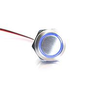 Lumex W48M-112B ສະຫຼຸບສະຫຼຸບ PBS 19mm SPST 0.1A 48V mom metal ill