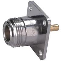 HUBER+SUHNER 37_N-SMB-50-1/1--_UE ຕົວແປ RF - ລະຫວ່າງ Series N jack(f) ໄປ SMB jack(f) flange