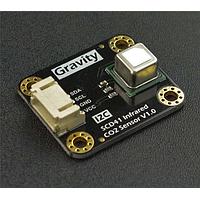 DFRobot SEN0536 ເຄື່ອງມືພັດທະນາເຄື່ອງຈັບສັນຍາລະບົບຫຼາຍຟັງຊັນ Gravity: I2C SCD41 Infrared CO2 Sensor (400 - 5000 ppm)