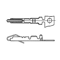 Hirose Electric QR/P1-SC2A-211(12) ຕິດຕໍ່ລົງແຖບແລະແຜງ CRIMP CONTACT SIGNL TERM THCK WIRE