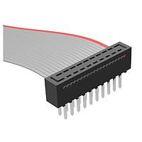 Samtec HCMD-25-T-12.00-02-N IDC .100" ສາມມັນສອງແຖວ IDC Ribbon Cable Assembly, Terminal