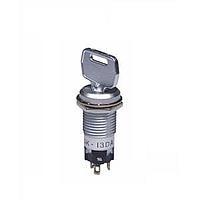 NKK Switches SK13DAW01 ສະຫນັບສະຫນູນ Keylock SPDT ON-OFF-ON