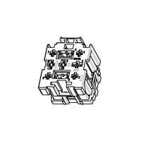 AMP Connectors - TE Connectivity 444020-1 ກອງປົງ 9P HSG ASS'Y JR/STD