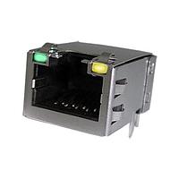 Amphenol Commercial Products RJE4818814G1 Modular RJE4818814G1-8P8CRACAT5eshldLowLEDs