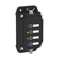 Banner Engineering LCA130T4DXN9Q ກະຕ່າຄວບຄຸມແສງ Touch Controller, 4-Output Wireless 900MHz, 18-30 VDC, 5-Touch Control Module, NA ONLY