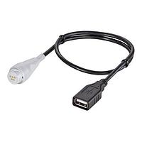 Rosenberger L99-839-500 ສາຍ USB / ສາຍ IEEE 1394 ການປະກອບສາຍ RODI CABLE ASSEMBLY USB A ສີເທົາ