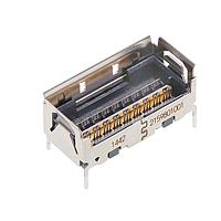 Molex 215980-1001 ປຸ່ມຕໍ່ຕ່າງ High Speed I/O Connector NearStack HD, 56 ວົງຈອນ, ມີຝາປົກກັນຝຸ່ນ Pick and Place