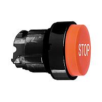 SCHNEIDER ZB4BL4347 ຫົວຫນ້າ RED PB MARKED STOP BLACK BEZEL