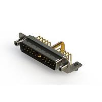 EDAC 629-21W1650-2T5 ຕູ້ຕິດຕໍ່ D-Sub ປະສົມມຸມຂວາ ຕູ້ຕິດຕໍ່ພະລັງງານ Combo D-Sub