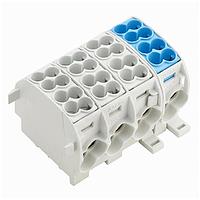 Weidmuller 1562130000 ບລັອກການຈັດຈໍາໜ່າຍ WPD 401 2X25/2X16 3XGY/1XBL