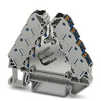 PHOENIX CONTACT 3270223 ບລັອກຕໍ່ສາຍບົດບັດ DIN PTRVB 4-PV /BU