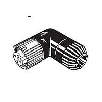 Omron Automation and Safety XS5C-D422 ປຸ່ມຕໍ່ສົມມິຕຣວລົງຮູບວົງມົນ, ປຸ່ມມີມຸມ 5 ໝຸດບອດ, ສາຍສີດທີ່ມີຂະໜາດ 6mm