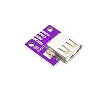 Soldered 333132 USB USB ປະເພດ A ພວງຜູ້ຍິງ breakout