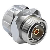 HUBER+SUHNER 69_716-50-0-1/133_WE ຕົວຫລຸດສັນຍານທີ່ມີການເຊື່ອມຕໍ່ Connectorized Attenuators PIM Standard 7/16 plug(m) 716 jack(f)