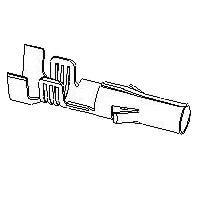 Molex 18-12-1221 (Cut Strip) ຕິດຕໍ່ HCS-125 TRM 16-18G F ຕັດສະຕຣິບ 100 ຊິ້ນ