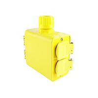 Molex 1301370191 ກະຕ່າອອກສວນ OUTLET BOX 5-15 W/FLIP LID 2DUPL