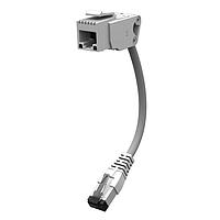 EMO Systems EN-60KDS ເຄື່ອງສາຍ Ethernet / ເຄື່ອງສາຍເຄືອຂ່າຍ 1 Gb/s Keystone Network Isolator, ຄວາມຍາວສາຍຈາກ 0.03m ຫາ 10m