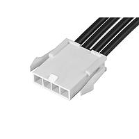 Molex 215321-1042 Discrete Wire MINIFIT JR SR R-S 4CKT 300MM Sn