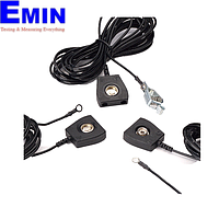 Statico S1030NRMBD Mat/Wrist Strap ເສັ້ນພື້ນຖານຈຸດທົ່ວໄປ (Cord w/ male stud & bulldog clip)