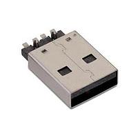 Wurth Elektronik 629004113921 ຕົວເຊື່ອມ USB Type A WR-COM Type A SMT 4Pin ມີກຣິບ ຊາຍ