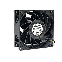 Delta Electronics, Inc. THD0924HEP5 ພັງລົມ Axial DC Axial, 92x92x38mm, 24VDC, 145.54CFM, 27.6W, 64dBA, Tach/PWM, IP55