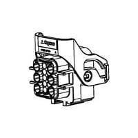 AMP Connectors - TE Connectivity 936777-2 ຮາວຊິ້ງ MT-II/JPT SLD 20P PLG ASY