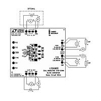 Analog Devices DC964A ບົດທົດສອບຕົວຄວບຄຸມແຮງແຟງ - ຕົວຄວບຄຸມສະຫວັດໄຟ LT3501EFE ຮູບແບບຄູ່ Monolithic St