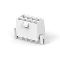 AMP Connectors - TE Connectivity 2029059-8 ຮອດເດີ້ແລະກອງສາຍໄຟ 8P VRT HDR W/PGS GLOW WIRE