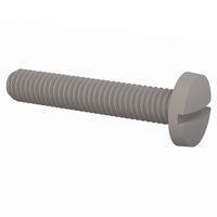 Essentra Components 011032B106 ສະບັບສະບັບສະບັບສະບັບສະບັບສະບັບສະບັບສະບັບສະບັບສະບັບສະບັບສະບັບສະບັບສະບັບ Machine Screw Binder Slotted Screw, #10-32 Thread, 1-1/16 in Lg