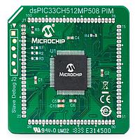 Microchip Technology MA330046 ໂມດູນແບບເຊື່ອມຕໍ່ dsPIC33CH512MP508 ສໍາລັບວຸດປະສົງທົ່ວໄປ PIM