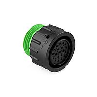 Amphenol SINE Systems AHDP06-18-20SN-WTA ຕົວເຊື່ອມ SZ 18 PLUG 20 POS SOCKET STND ARGMNT