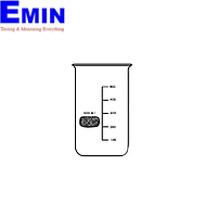 WITEG 5 504 600 Beaker ຮູບແບບສູງໂດຍບໍ່ມີການ spout (600ml; 10 pcs)