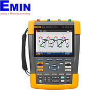 FLUKE FLUKE-190-204-III-S Oscilloscopes ແບບພົກພາ (200Mhz, 4CH, 2,5 GS/s, Isolation, FlukeView)
