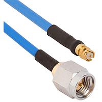 Amphenol SV Microwave FSSMP-085-MSSMA-060 ສາຍສະບັບ RF SMP Straight F SMA Straight M 6"Cable