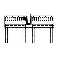 ERNI - TE Connectivity 114008 ຊຣວດ 110-ພິນ ເພື່ອຍຍິງ Str. TypeA ມີການປ້ອງກັນ Vers7