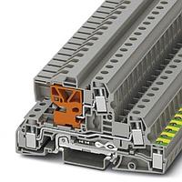 PHOENIX CONTACT 3076043 ບລັອກຕິມເນີລະບົບ DIN Rail UTI 6-PE/L/LT