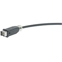 HARTING 33541110010002 ການປະກອບສາຍເສັ້ນແອບຕິກ Han 3A ສາຍເສັ້ນແອບຕິກເຫຼັ້ມເຫຼັ້ມດ້ວຍ 2xLC Duplex Multi Mode 50/125um, 1m