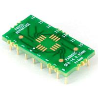 Chip Quik PA0060C ອາແດບເຕີ QFN-16-THIN ເປັນ DIP-16 SMT Adapter (0.65 mm pitch, 4 x 4 mm body) Compact Series