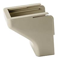 HellermannTyton TSR3I-50 ທ່ອສາຍໄຟຟ້າ ແລະ ທາງຜ່ານສາຍ ຕູພາຍໃນພື້ນຫຼັງ, 1-3/4", 2-ຊິ້ນ, PVC, ສີຄຳ, 10 ຊິ້ນ/ຖັງ