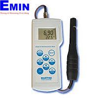 MILWAUKEE MI806 pH / Conductivity / TDS / ອຸນຫະພູມ Martini Instruments Professional Portable Meter (0.0 - 14.0pH)