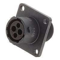 Amphenol SINE Systems RTS010N2S03 ຕົວເຊື່ອມ RCP SQ FL 4POS SZ 10 SCKT SEAL