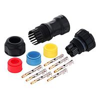 Amphenol LTW ADC-07BFFC-LL7AP0 ຕົວລອກຂະໜາດ D ແບບຕົວຕັ້ງຕົວຢືນ 7P F Conn