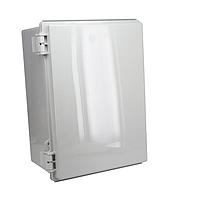 Bud Industries NBF-32324 ກະບອງອິເລັກທຣິກ NEMA Enclosure Poly PTB Blend (13.8 X 9.8 X 7.1 In)