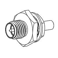 Amphenol RF 901-10771 ຕູ່ມຊື່ງ RF / ຕູ່ມຊື່ງ Coaxial RPSMA ST CBL-JCK BHD CRM