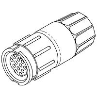 CONXALL W5282-12SG-324 ຕົວເຊື່ອມ MU WR CBL/CBL #20 SKT SDR 324