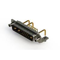 EDAC 629-13W3250-1N5 ຕູ້ຕິດຕໍ່ D-Sub ປະສົມມຸມຂວາ ຕູ້ຕິດຕໍ່ພະລັງງານ Combo D-Sub