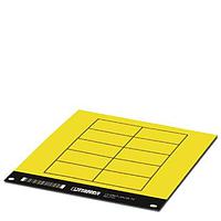 PHOENIX CONTACT 0831751 ປ້າຍຊື່ LS-EMLP (60X30) YE